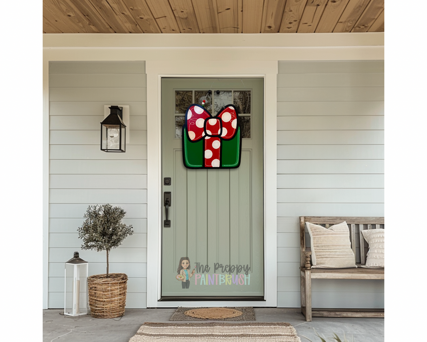 Christmas Present Door Hanger