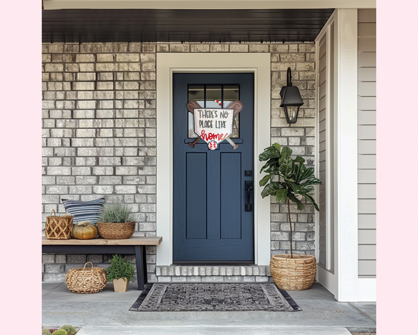 Baseball Door Hanger