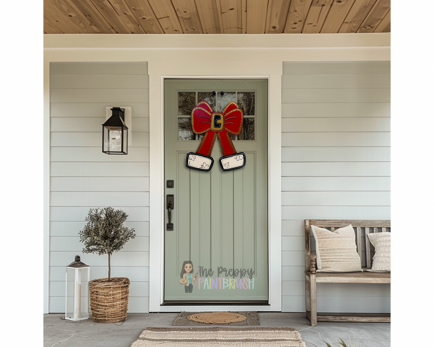 Santa Belt Door Hanger