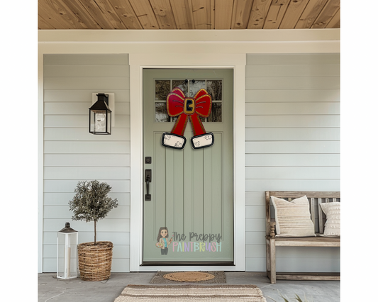 Santa Belt Door Hanger