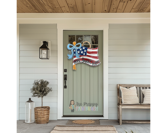 Flag Door Hanger
